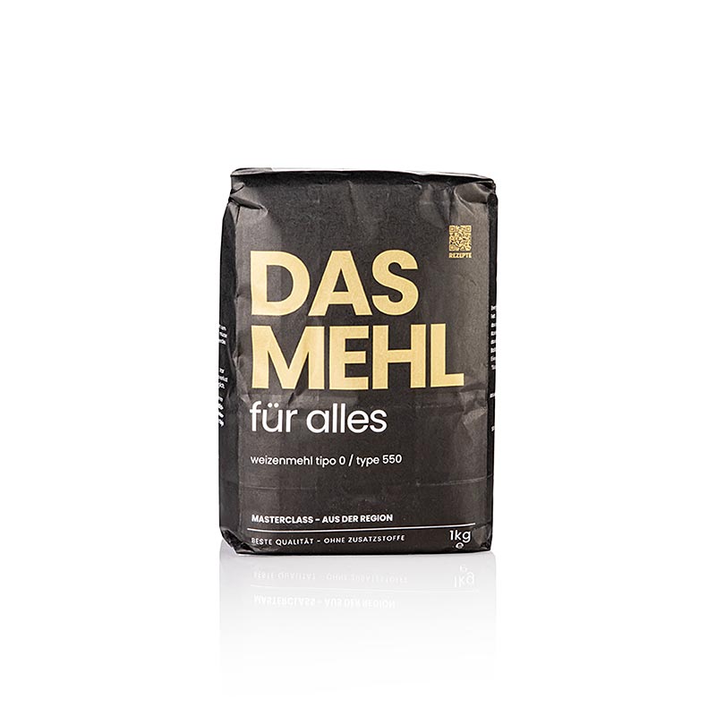 Silla - LA FARINE, Typo 0 / Type 550, farine de blé polyvalente, Allemagne, 1 kg