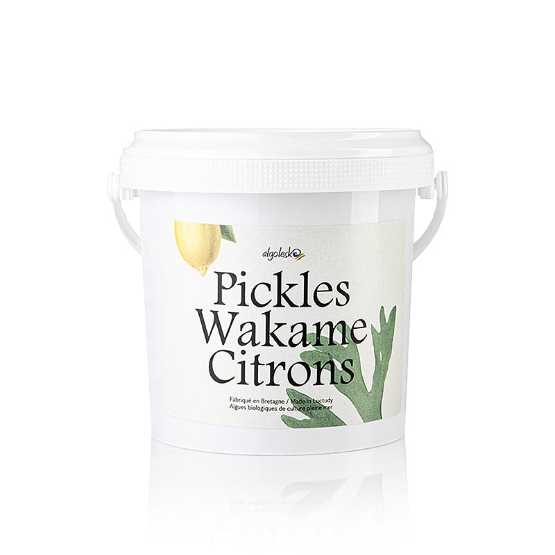 Pickles Wakame Citrons - Wakame-Algen mit Zitrone, Algolesko, BIO, 1 kg