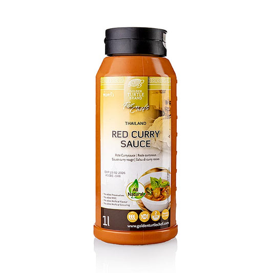 Rote Curry-Basis, Golden Turtle, 1 l