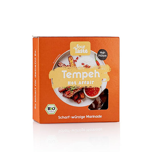 Tempeh Hot Affair - scharf/würzig, aus Süßlupinen & gelben Erbsen, BIO, 200 g