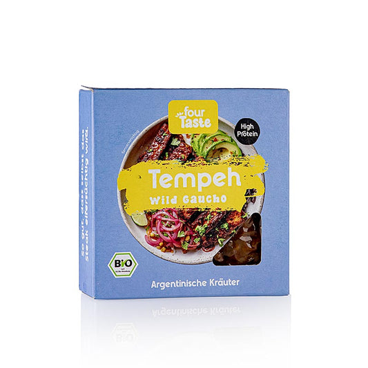 Tempeh Wild Gaucho - argentinisch gewürzt, aus Süßlupinen & gelben Erbsen, BIO, 200 g