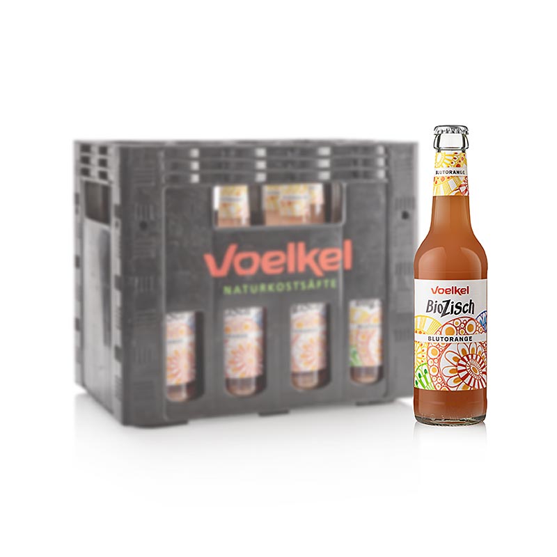 Voelkel - BioZisch Orange sanguine, BIO, 3,96 l, 12 x 330 ml