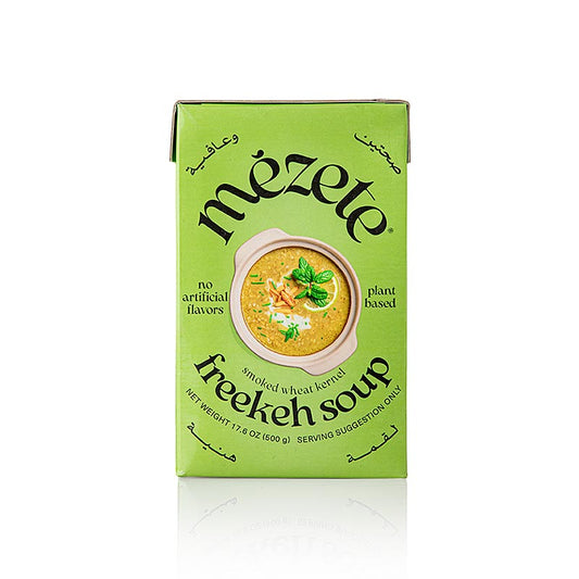 Soupe gourmet au freekeh, soupe au blé, mézete, 485 ml