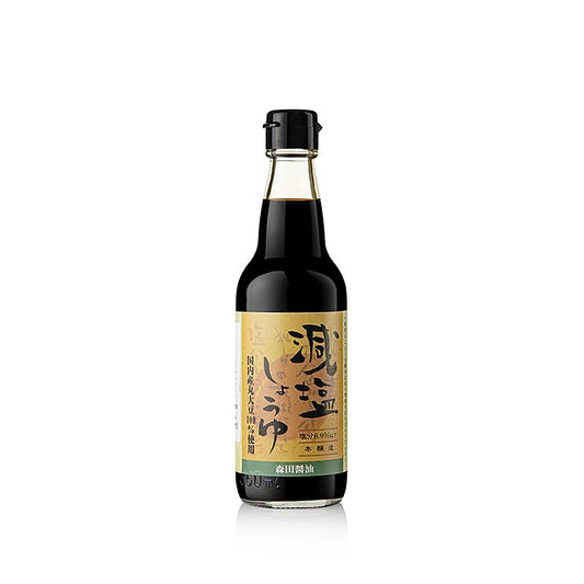 Sauce soja à teneur réduite en sel, Morita Shoyu, Japon, 360 ml