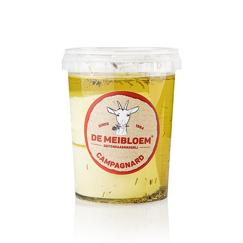 De Meibloem - Campagnard, fromage de chèvre frais à l'huile, 400 g