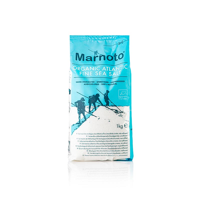 Sal Marinho Tradicional – Sale marino, a grana grossa, bianco, umido, Marnoto, BIO, 1 kg