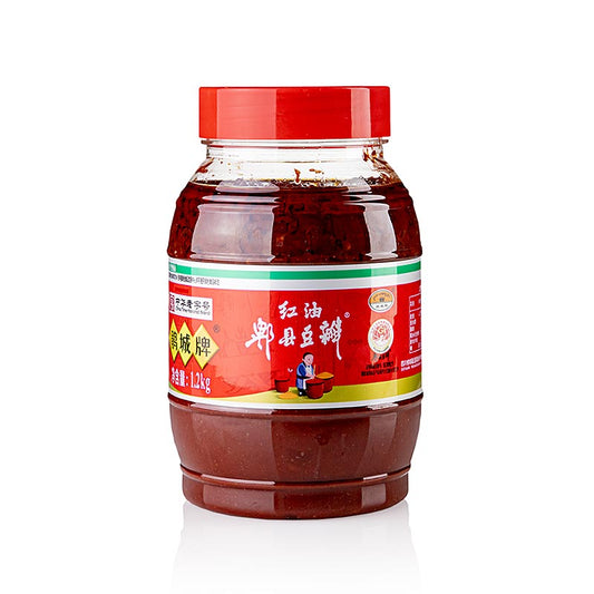 Pixian Doubanjiang, fermentierte Chili-Bohnen Paste, JUAN CHENG PAI, 1,2 kg
