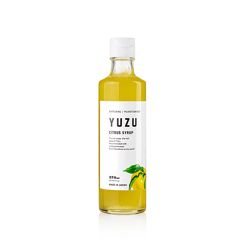 Sirop de yuzu, M&J LLC, Japon, 270 ml