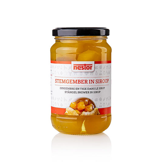 Noci allo zenzero (candite) sciroppate, Nestor, 450 g