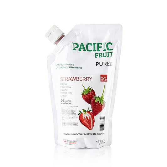Pacific Fruit Purea di fragole (fragola), 100 %, Perù, 1 kg