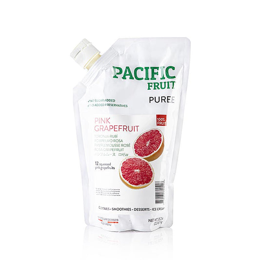 Pacific Fruit Pink Grapefruit Püree (Pampelmuse), 100 %, Peru, 1 kg