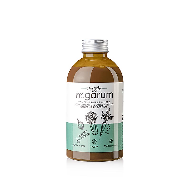 re.garum® Verdure, concentrato di sapore, 250 ml