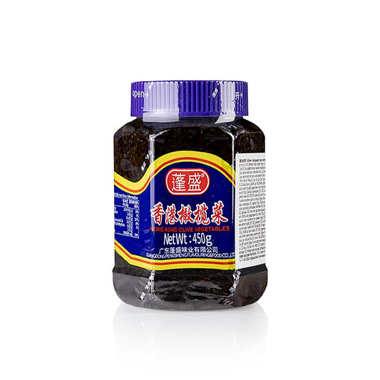 Feuilles de moutarde aux olives, fermentées, PENG SHENG, 450 g