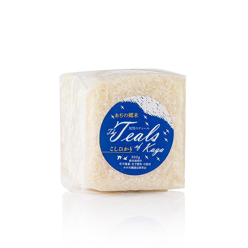 "The Teals of Kaga" Koshihikari Reis, Rundkorn Sushi Reis, Japan, 300 g