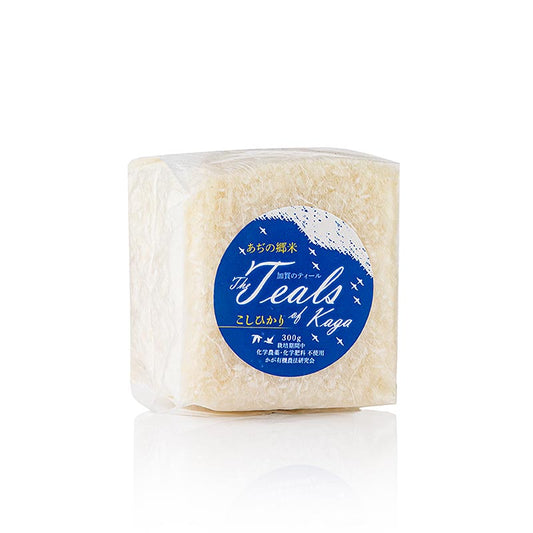 UMAMI - « The Teals of Kaga » Riz Koshihikari, riz à sushi à grains ronds, Japon, 300 g