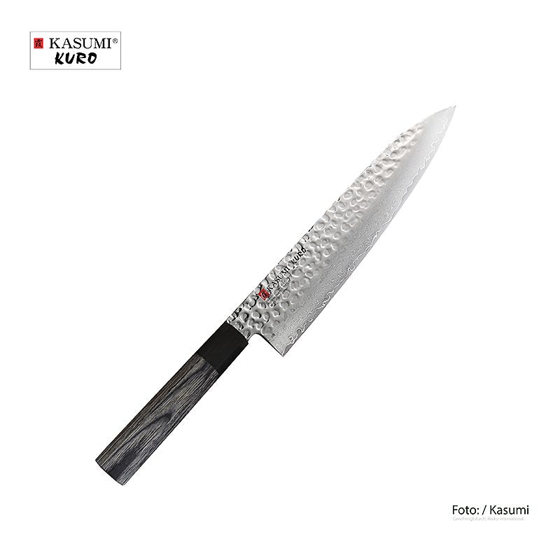Haiku Kasumi Kuro Kochmesser, 21cm, grau/schwarz, 1 St