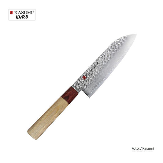 Haiku Kasumi Kuro Santoku Messer, 17,5cm, natur/rot, 1 St