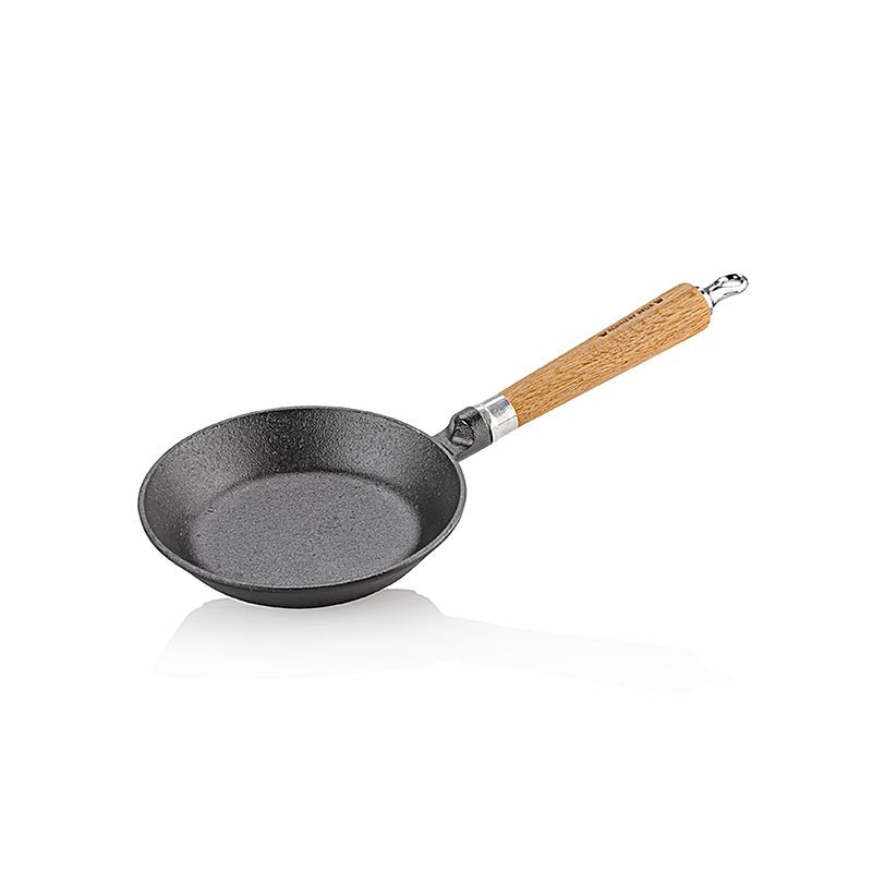 Maestro Bratpfanne flach, Ø 18 cm, mit Eichenholzgriff, Ronneby Bruk, 1 St