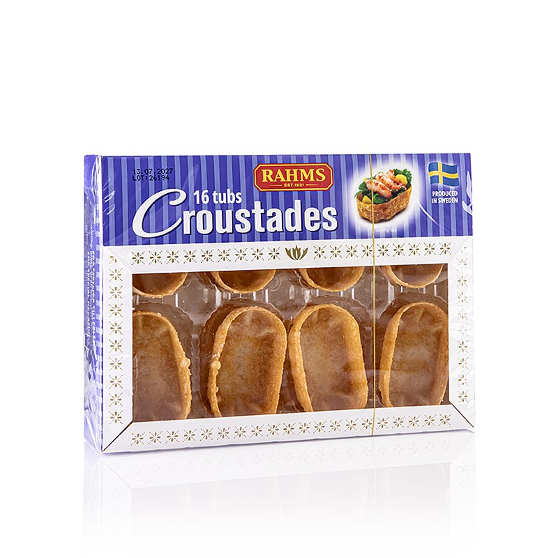 Croustaden "Tubs", 16 Stück, 5,8x3,2cm, Rahms, 54 g, 16 St