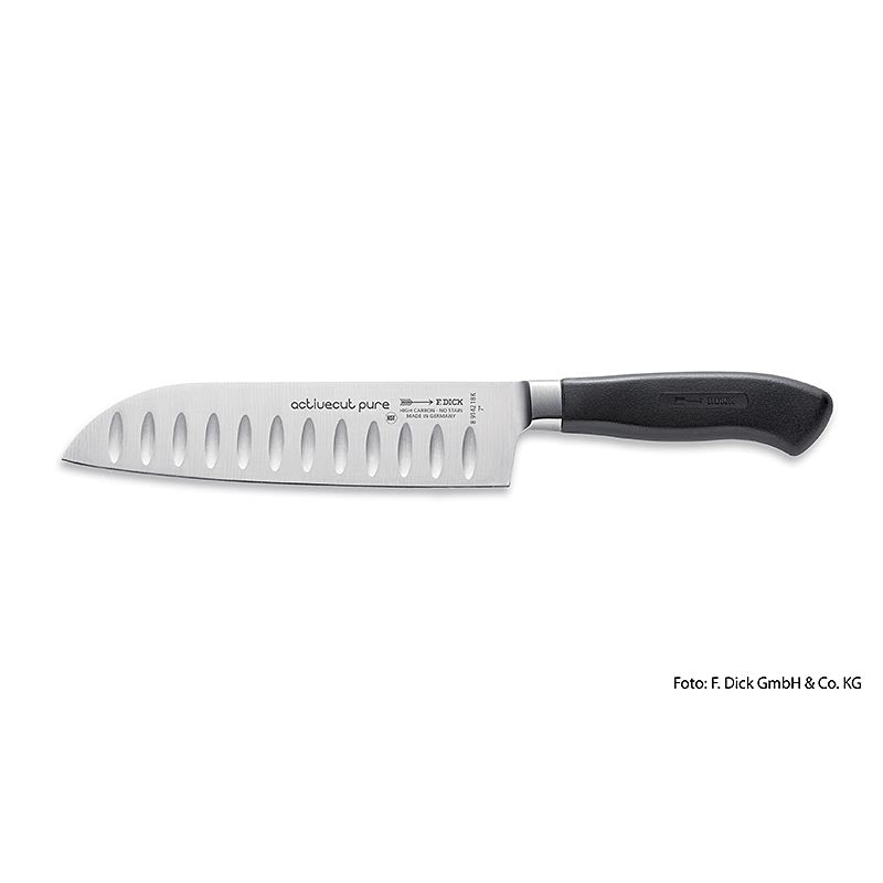 ActiveCut Pure Santoku Kullenschliff Messer, 18cm, DICK, 1 St
