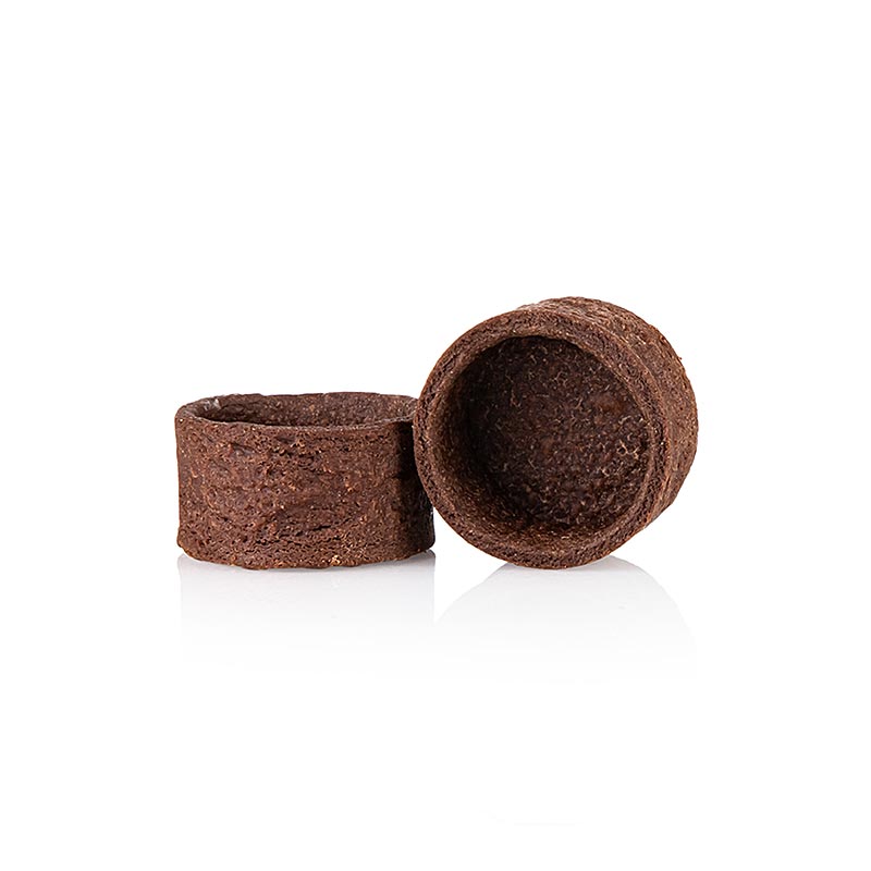 Dessert-Tartelettes Schoko, Ø47x19mm h, La Rose Noire SRCH125, 1,125 kg, 125 St