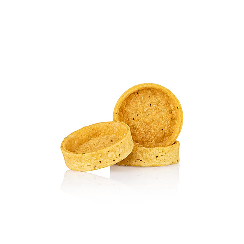 Snack Tartelettes Kräuter, Ø33x10mm h, La Rose Noire, AOPSTMRSA210, 840 g, 210 St