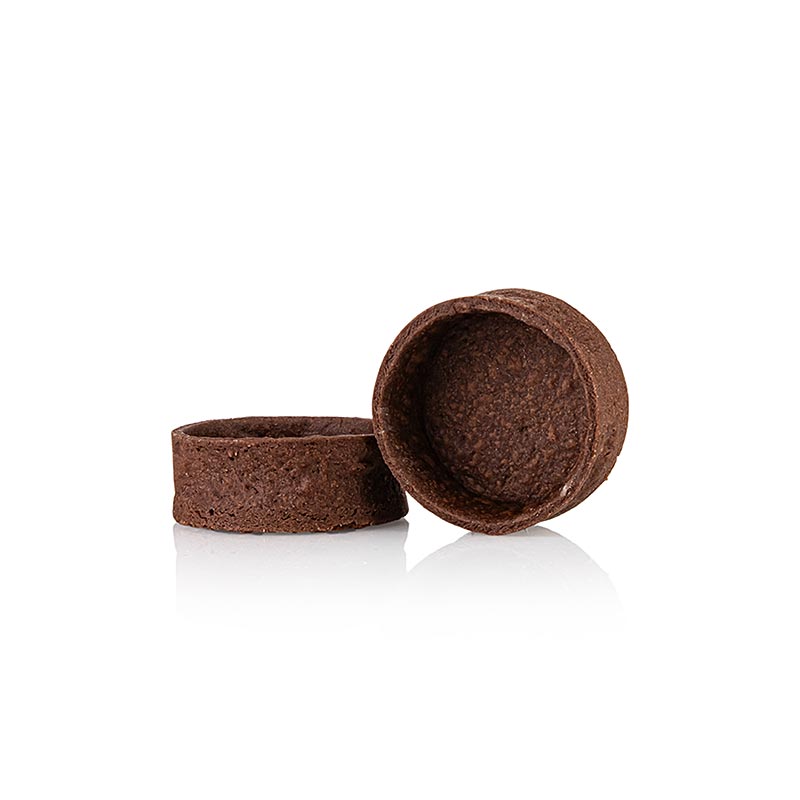 Dessert-Tartelettes Schoko, Ø33x19mm h, La Rose Noire MRCH210, 1,26 kg, 210 St