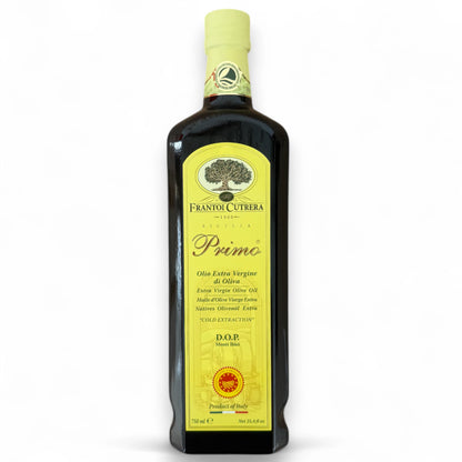Frantoi Cutrera Primo AOP, Huile d'olive vierge, 100 % Tonda Iblea, 750 ml | Vinaigre & huile  thungourmet