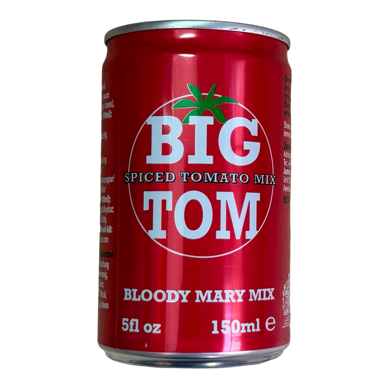 Big Tom Tomatemsaft Spiced Tomato Juice BLOODY MARY MIX, Dose 150ml | Kaffee, Tee, alkoholfreie Getränke | thungourmet